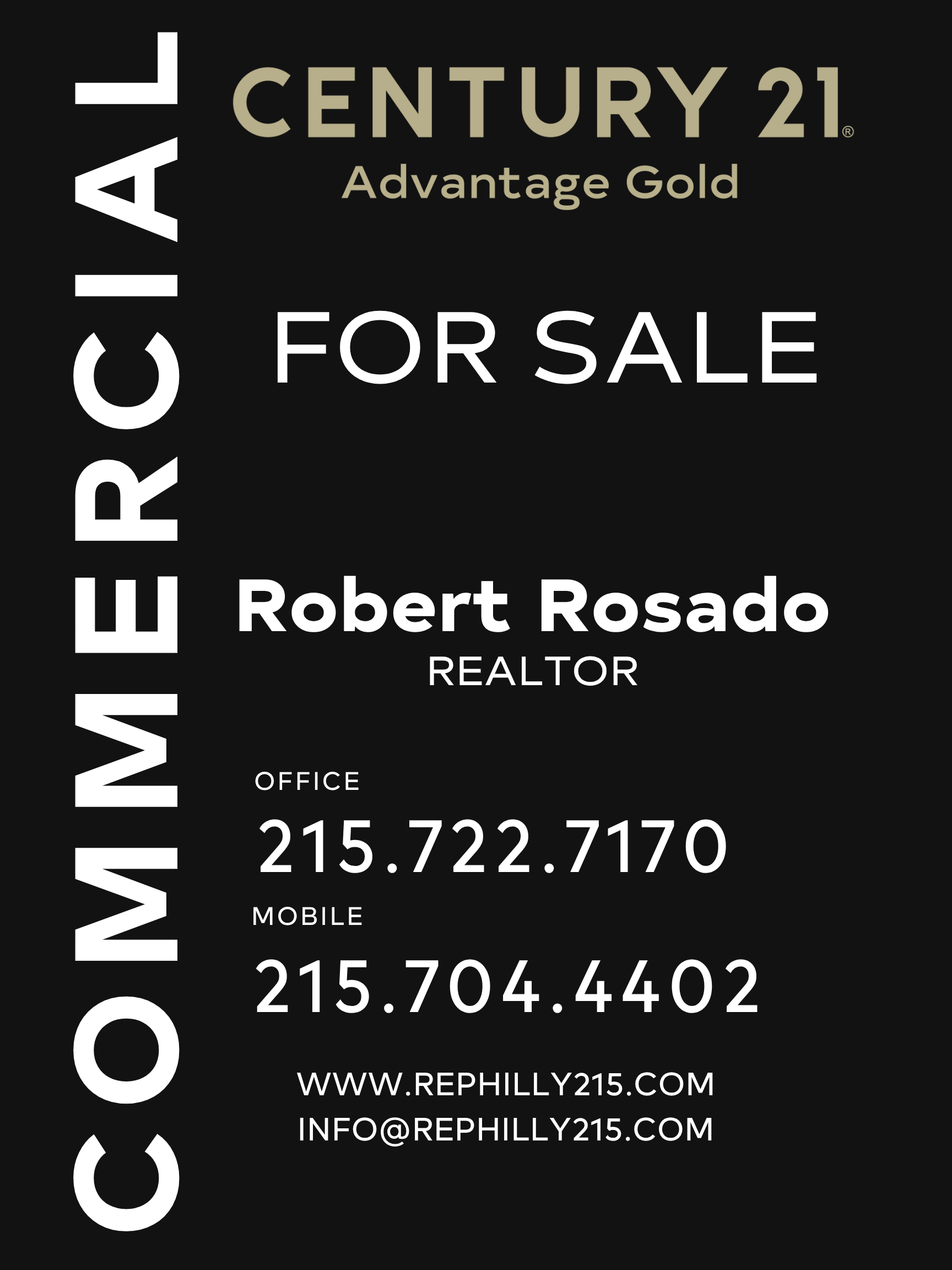 Black and White Modern Real Estate Yard Sign (Welcome Signs (Portrait))